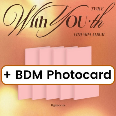 TWICE - With YOU-th [Digipack ver.] + Blue Dream Media Photocard [2893]