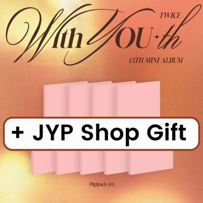TWICE - With YOU-th [Digipack ver.] + JYP Shop Photocard [2894]