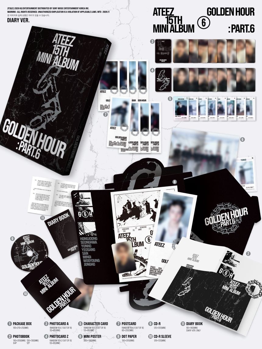 ATEEZ - GOLDEN HOUR : Part.6