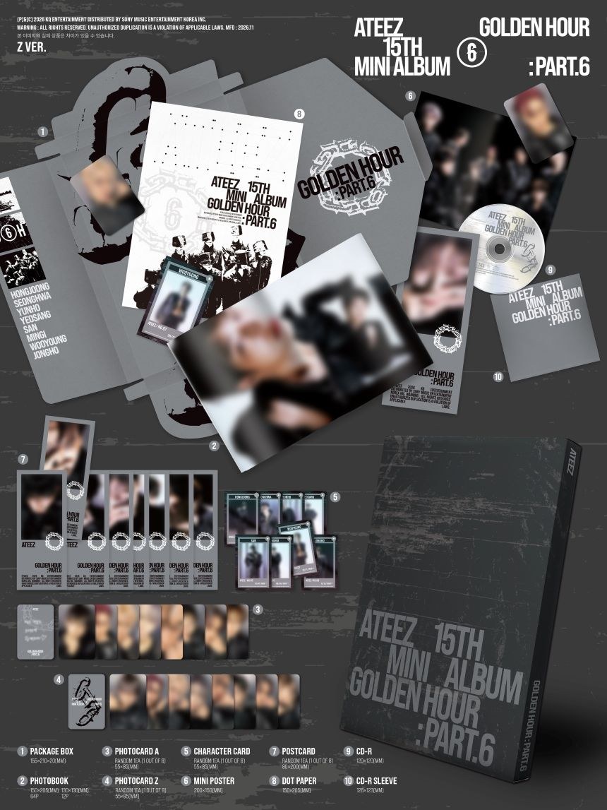 ATEEZ - GOLDEN HOUR : Part.6