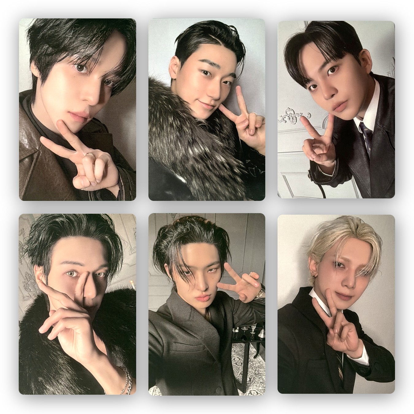 ATEEZ Poca selfie Photocard GOLDEN HOUR PART 4 Ver. A
