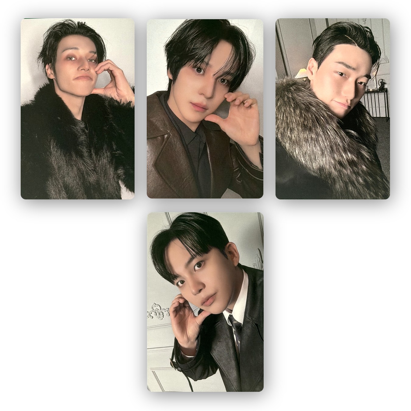 ATEEZ Poca selfie Photocard GOLDEN HOUR PART 4 Ver. B