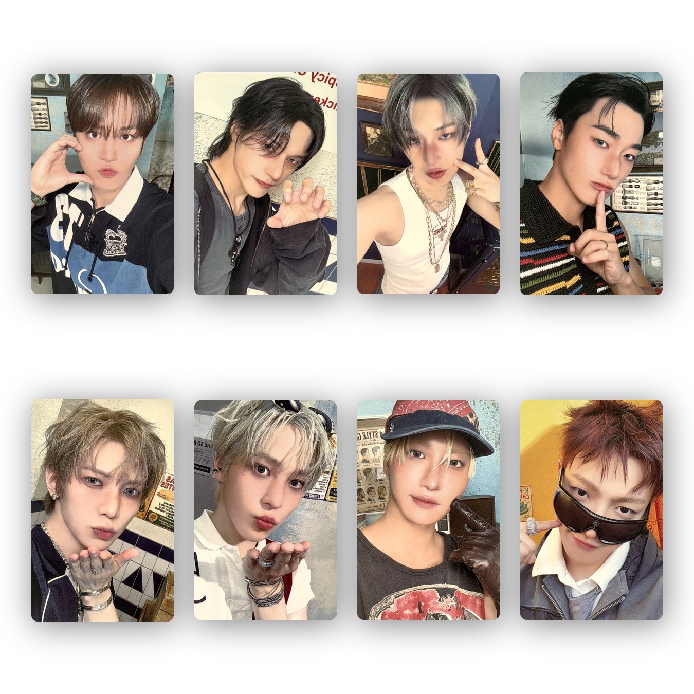 ATEEZ Trading Card C Photocard GOLDEN HOUR PART.5