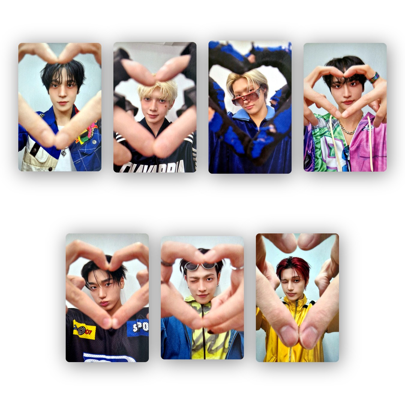 ATEEZ Trading Photocard ANITEEZ in Color Heart