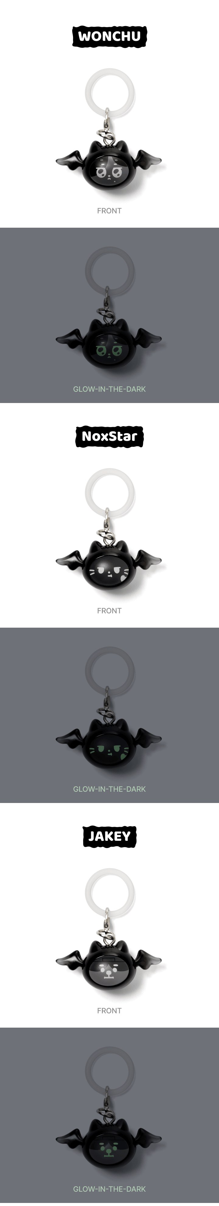 ENHYPEN - Lucky Draw Mini Keyring [Spooky ENCHIN]