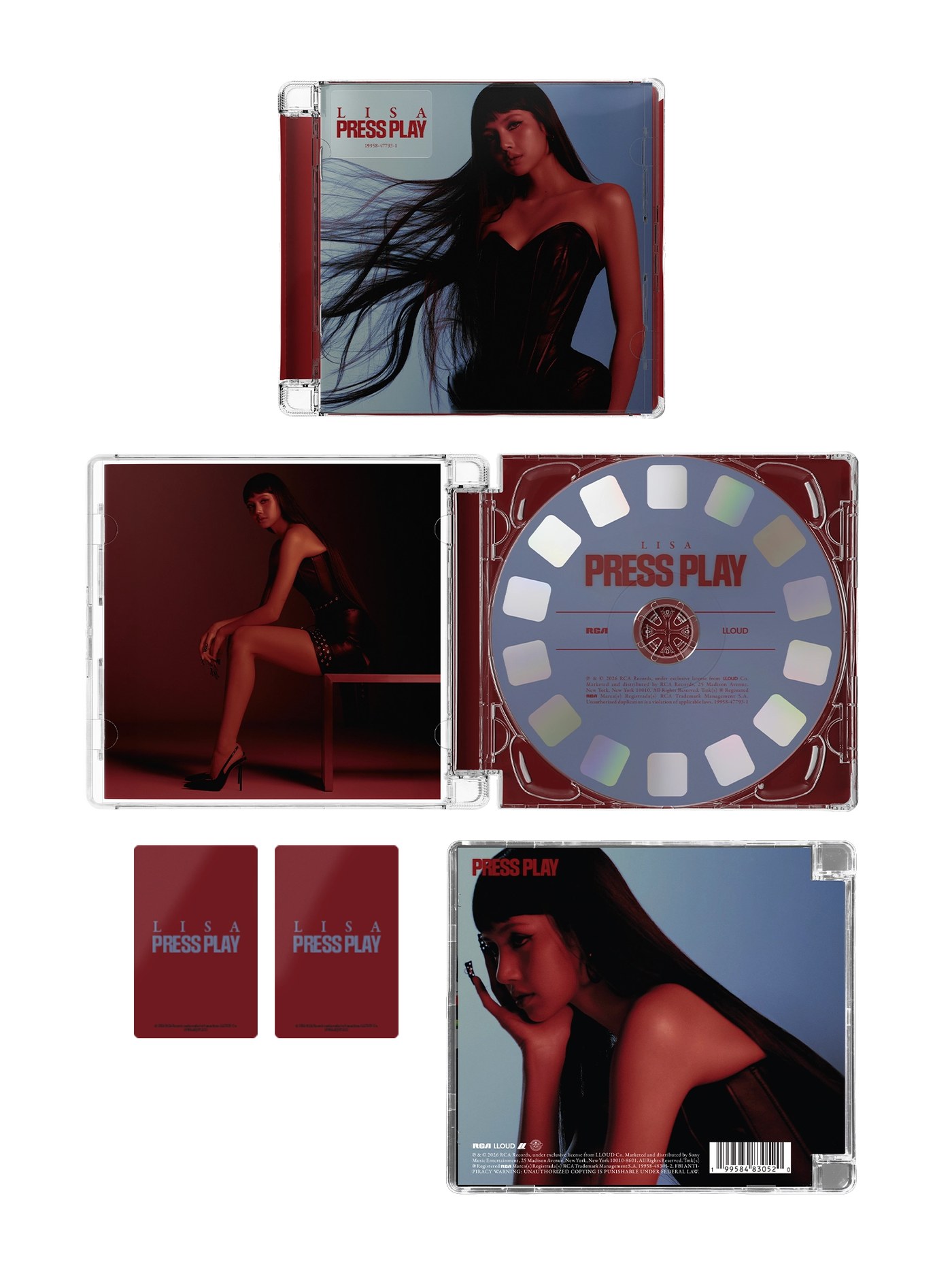 LISA - Press Play CD + POB