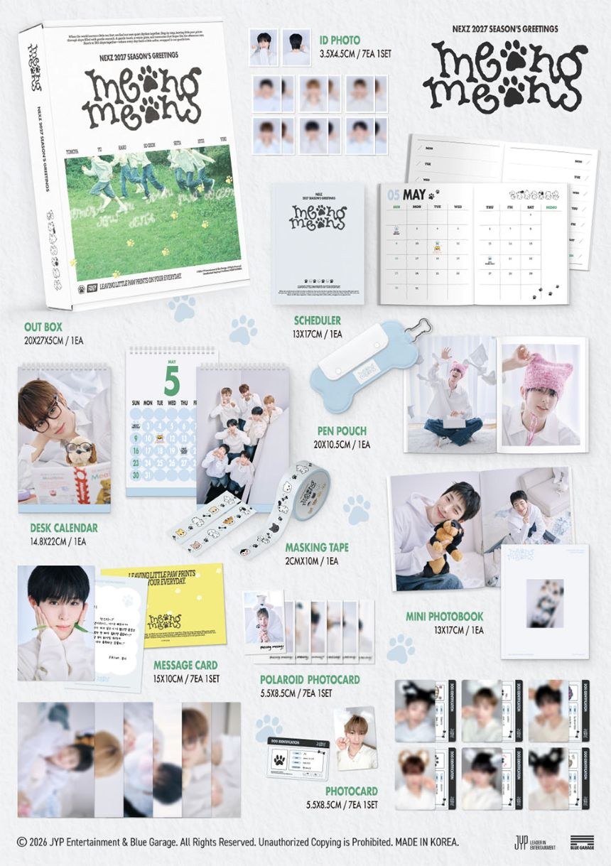 NEXZ 2027 Season's Greetings [meong meong]