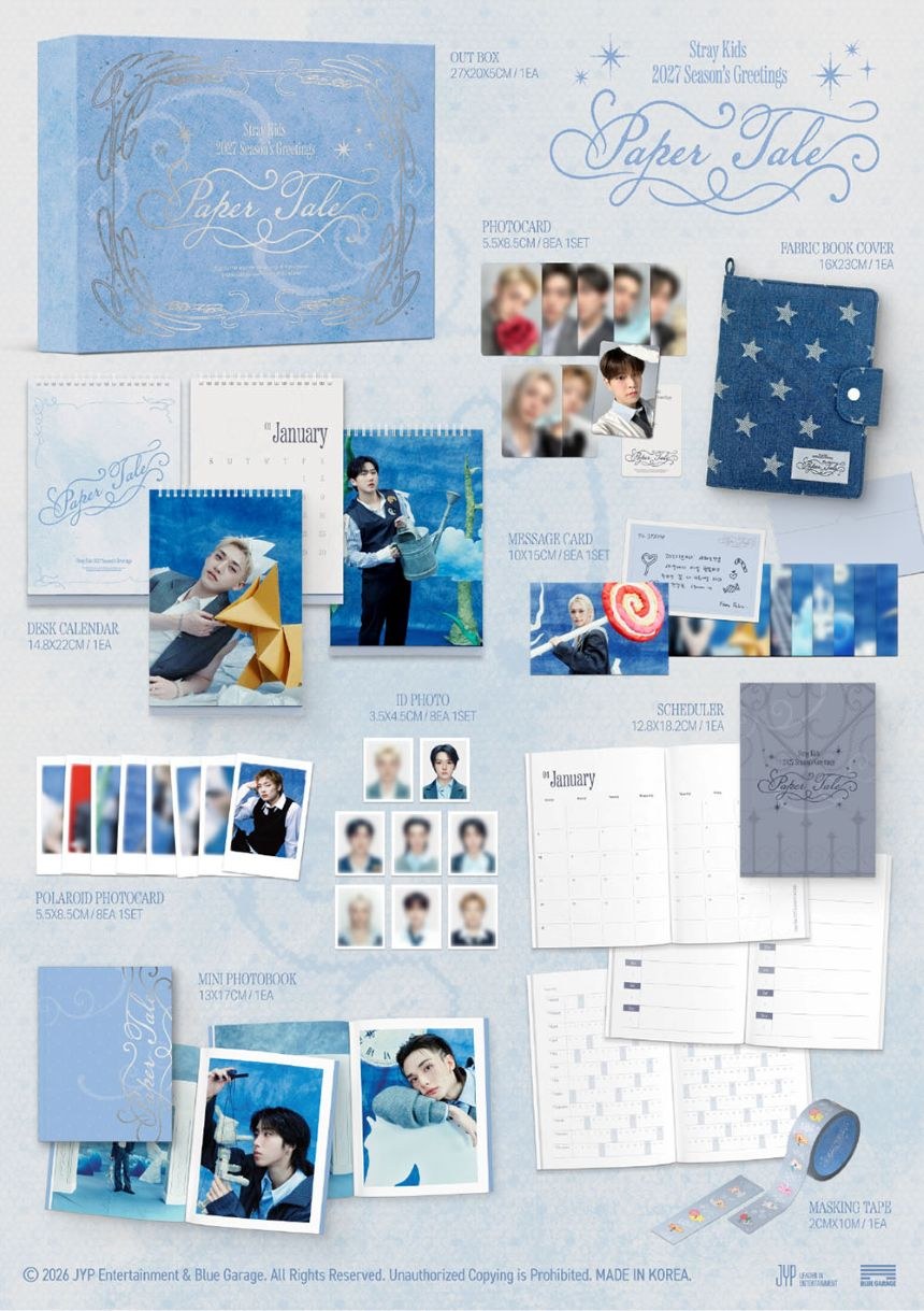 Stray Kids 2027 Season's Greetings [Paper Tale]