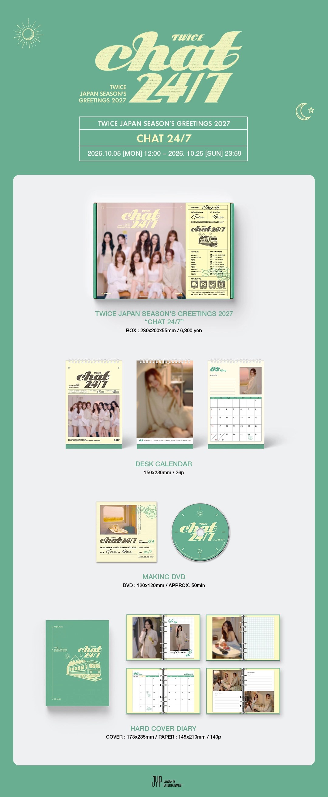 TWICE - JAPAN SEASON'S GREETINGS 2027 [CHAT 24/7]