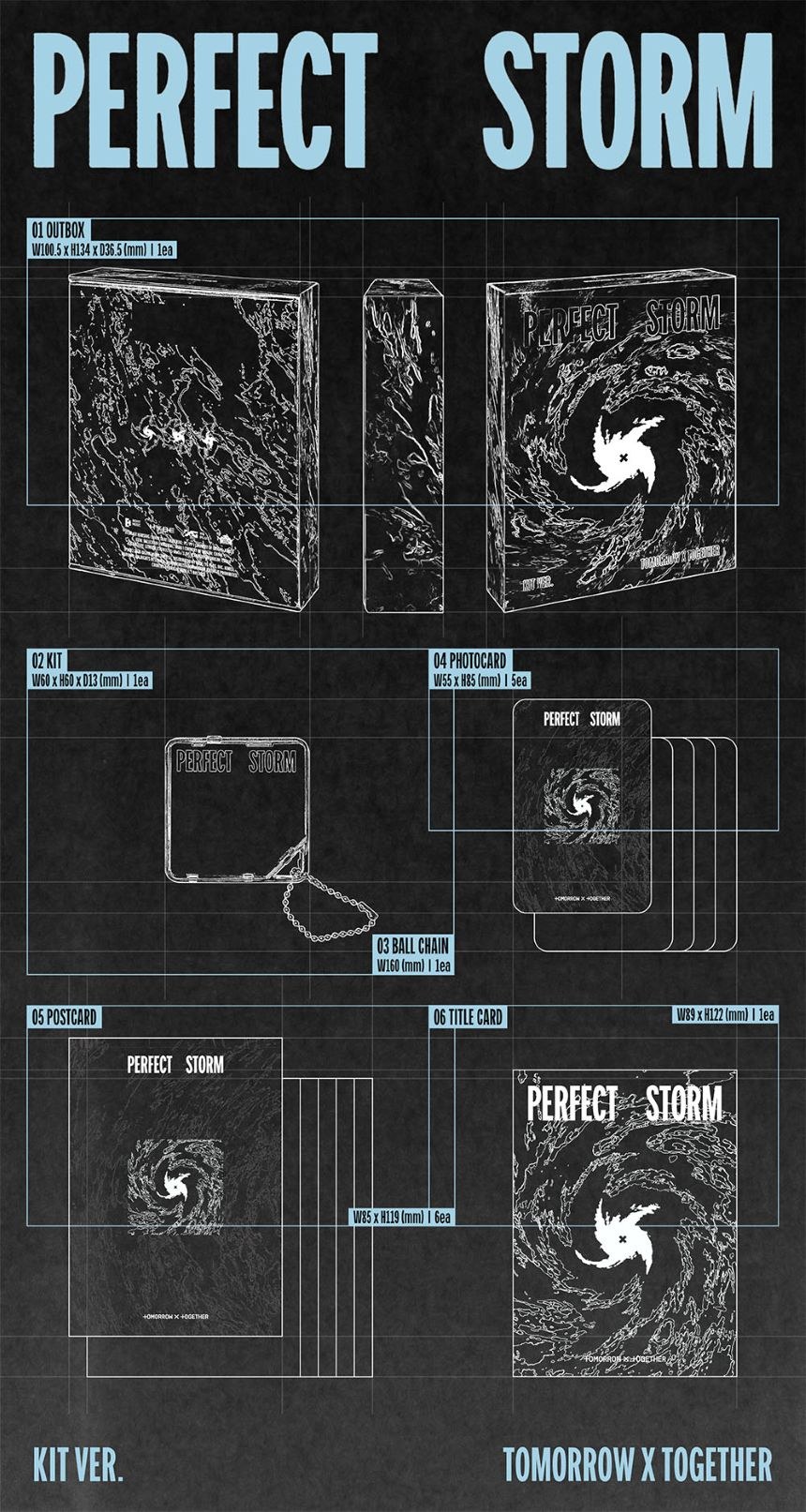 TXT - Perfect Storm [KiT Ver.]